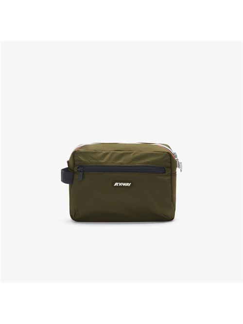 Trousse unisex  colore verde K-WAY ACCESSORI | K4127TWWMR